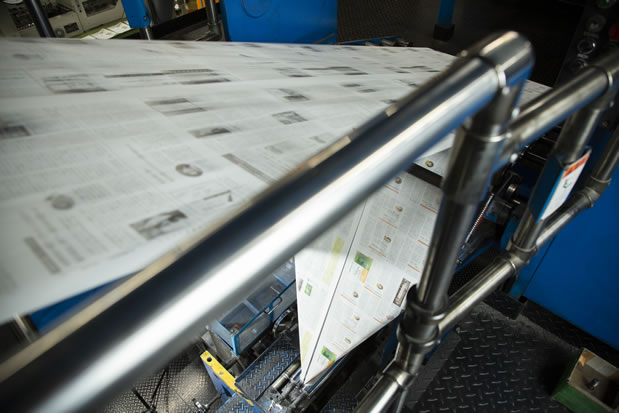 新聞広告試し刷りサービス